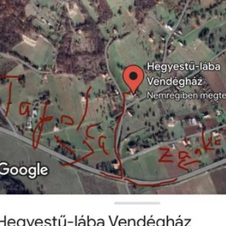 Dom wakacyjny Hegyestu-laba Vendeghaz