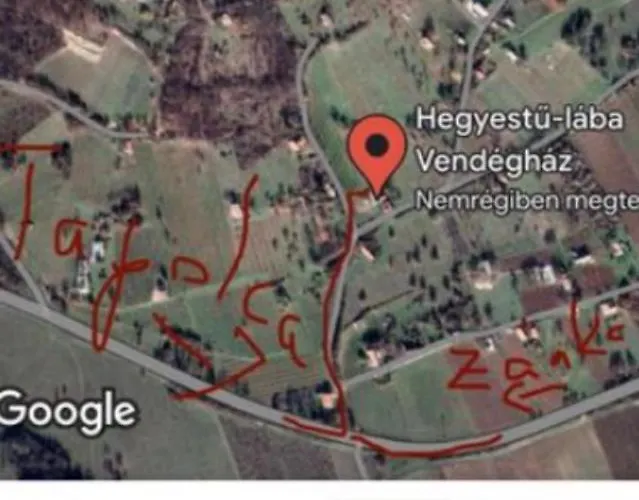 Nyaraló Hegyestű-lába